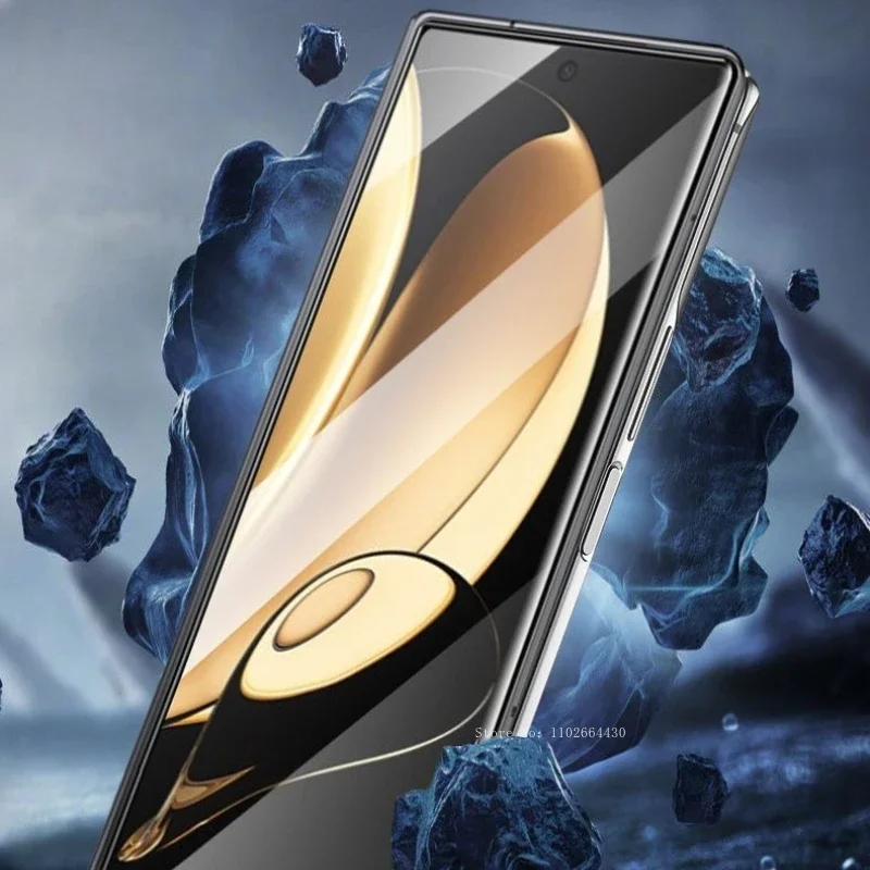 2PCS 3D Curved Clear Tempered Glass for Honor Magic V3 V2 V5 VS3 Full Cover Screen Protector Film for HONOR Magic V5 V2 V3 VS3