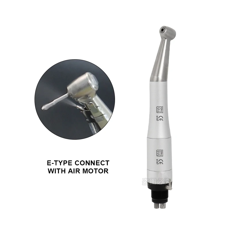 FX Style Low Speed Contra Angle Handpiece 20,000rpm Push Button 1:1 Direct Drive Gear Ratio Apply for CA Burs ø2.35mm