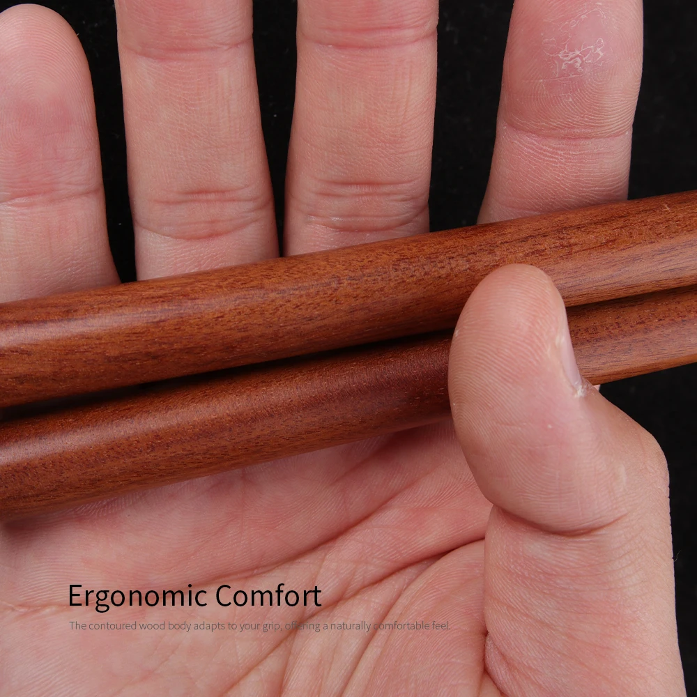 SeamiArt 1pc Wood Handle Glass Dip Pen for Calligraphy Students Writing Stationery Gift Fountain Pen Stationery Supplies