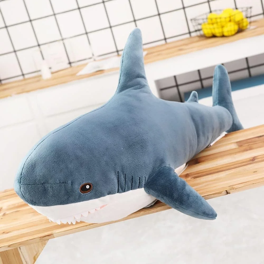 Shark Toy Soft Stuffed Sea Animal Accompany Pillow High Quality Gifts For Birthday Children Boys Party Decor