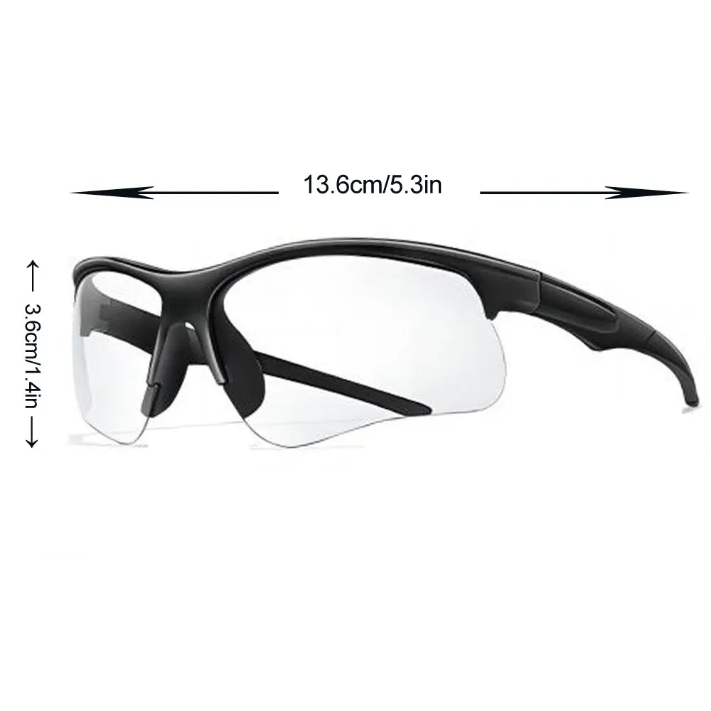 New UV400 Photochromic Cycling Sunglasses Men Women Outdoor Mtb Bicycle Sun Glasses Running Eyewear Sport Bike Windproof Goggles