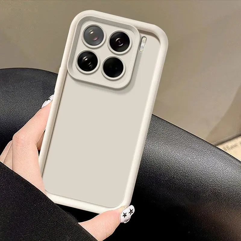 For Xiaomi 15T Pro Mi 17T Pro Camera Lens Protection TPU Black Case For Xiaomi 17 Max Soft Silicone Shockproof Phone Cover