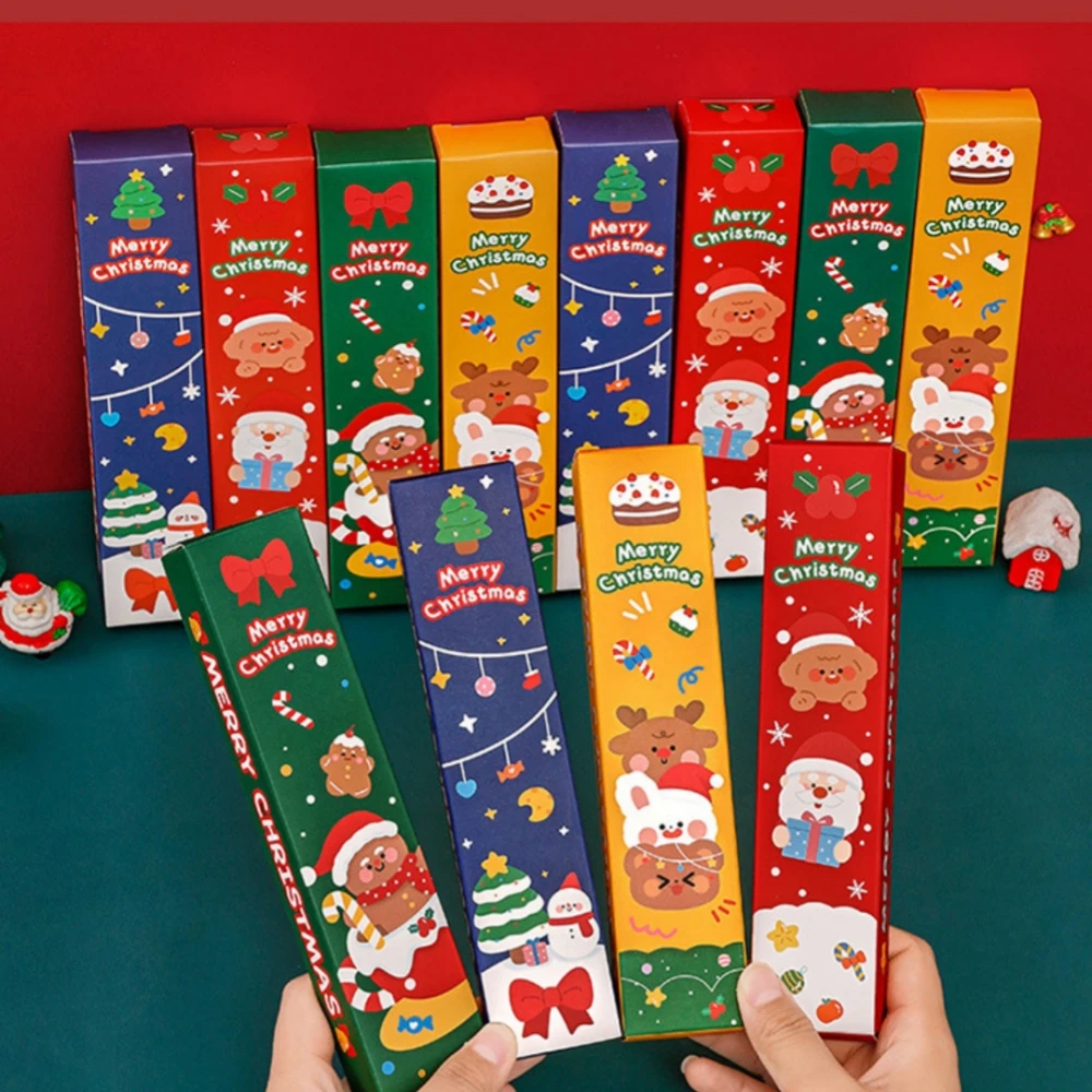 6/12 Box Christmas Five-in-one Set Surprise Gifts for Christmas New Year Kindergarten School Office Carnival Party Gift Awards