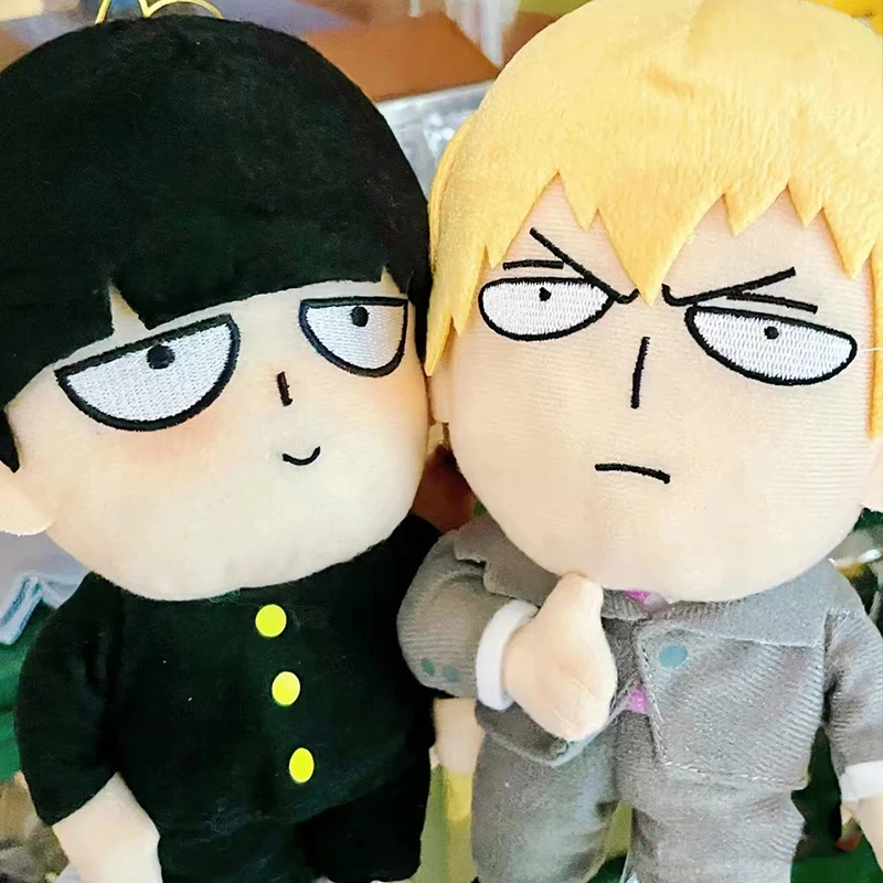 New Shigeo Kageyama Cotton Doll Mob Psycho 100 Anime Peripherals Plush Toys Desktop Room Ornament Cute Fans Birthday Gift Toys