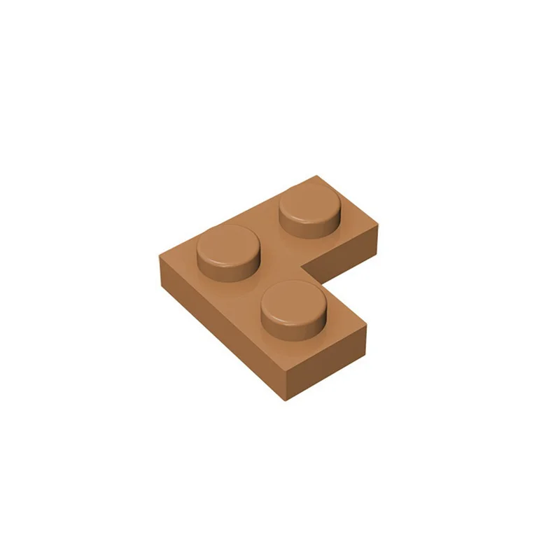 10pcs 2420 2x2 Corner Building Block Moc Accessories Compatible with Brick Children Toys Gift Box