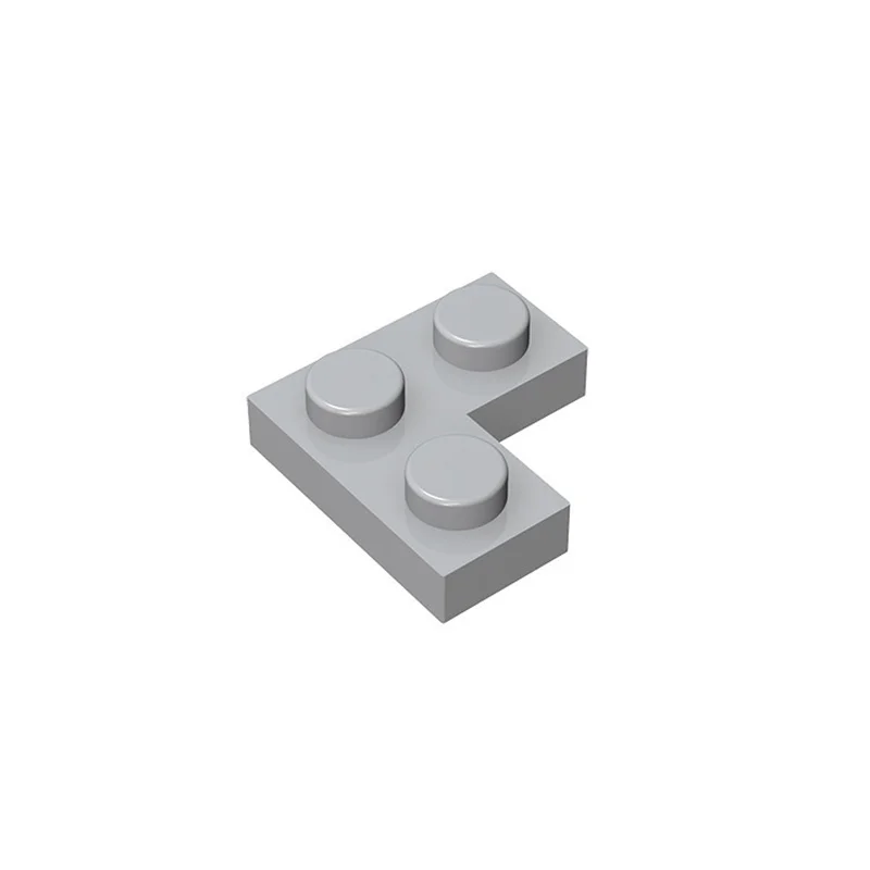 10pcs 2420 2x2 Corner Building Block Moc Accessories Compatible with Brick Children Toys Gift Box