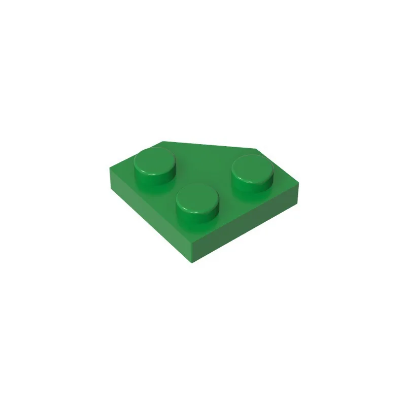 10PCS 26601 Wedge Plate 2x2 Cut Corner Block Moc Compatible with Brick DIY Children's Toy Assembly Part