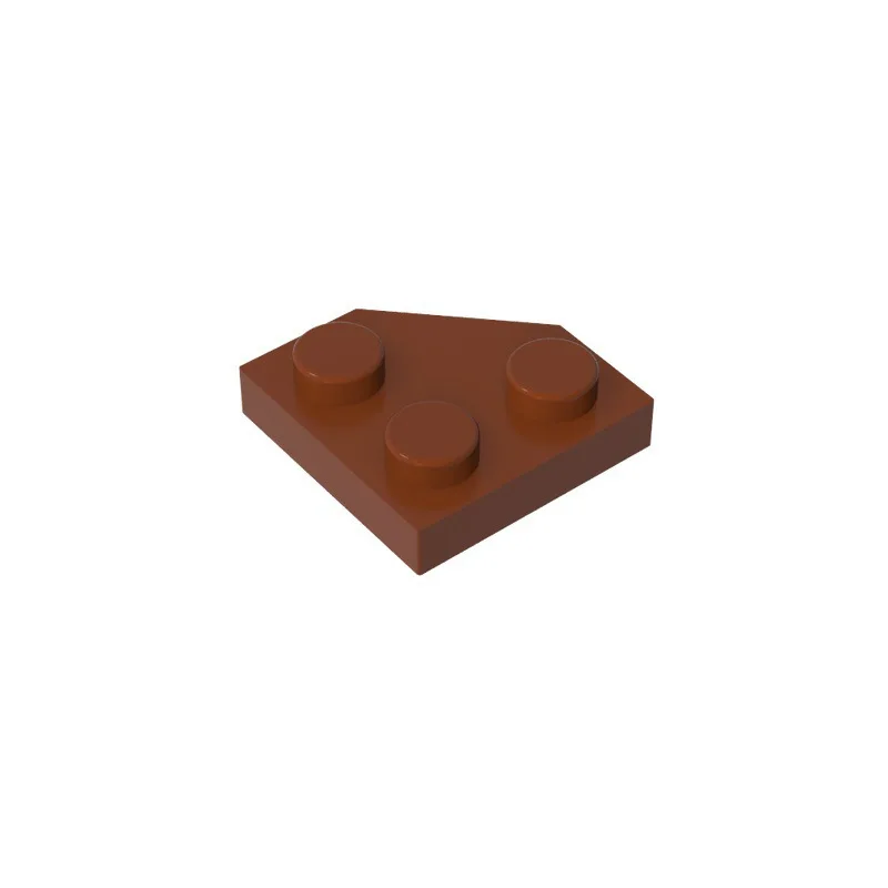 10PCS 26601 Wedge Plate 2x2 Cut Corner Block Moc Compatible with Brick DIY Children's Toy Assembly Part