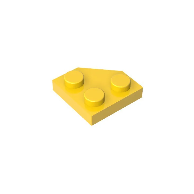 10PCS 26601 Wedge Plate 2x2 Cut Corner Block Moc Compatible with Brick DIY Children's Toy Assembly Part