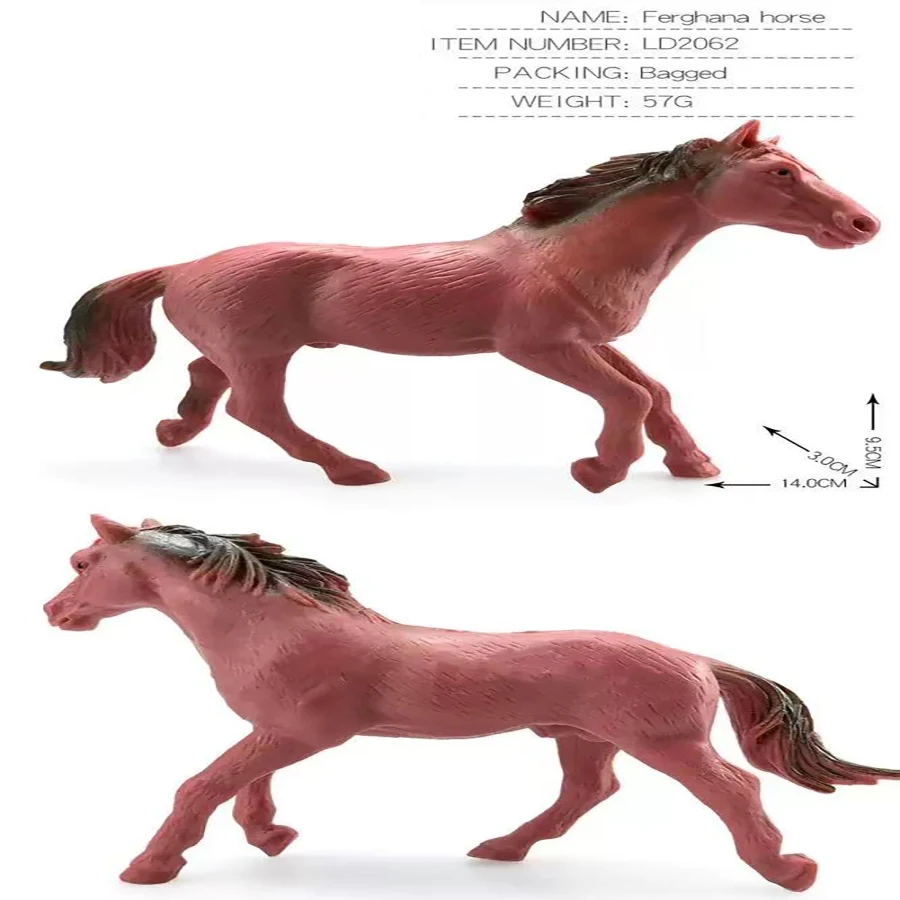 Horse ModeFigurine Plastic Farm Animals Toy Horses Figurines Mustang Appaloosa Fjord Toys Action Figure Kids Gifts Christmas