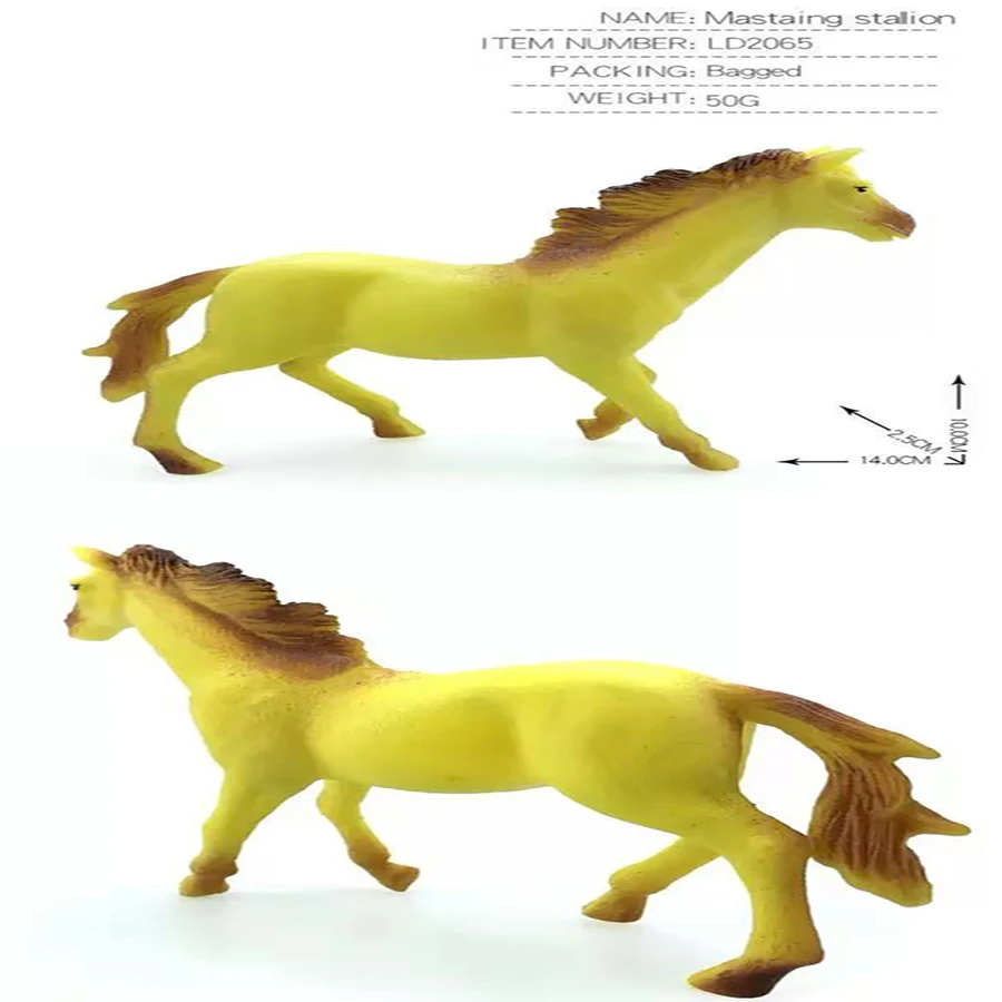 Horse ModeFigurine Plastic Farm Animals Toy Horses Figurines Mustang Appaloosa Fjord Toys Action Figure Kids Gifts Christmas
