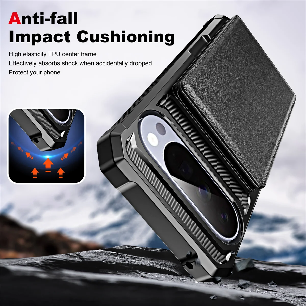 Left-Right Flip Card Slot Wallet Leather Phone Case for Google Pixel 7 8 9 10 11 Pro XL Shockproof Pocket Cover for Pixel 9A 8A