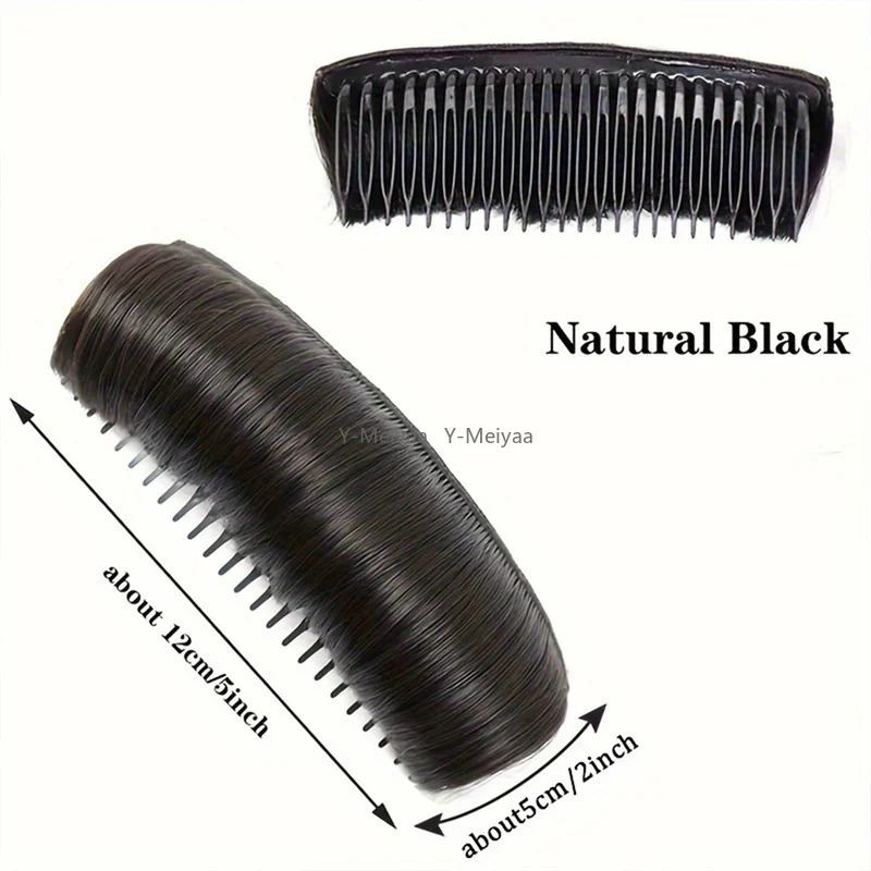 1PC Wig Cushion Stable Hair Roots Volumizing Fiber Insert Comb Invisible Fluffy Hair Pad Female Heightening Artifact Hairstyle