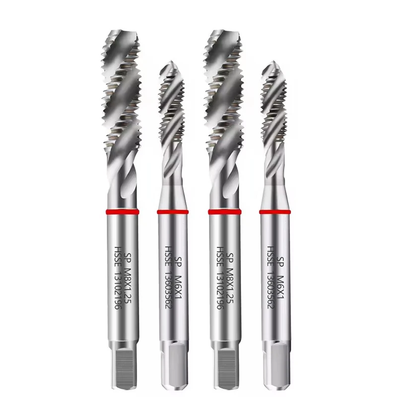 ZUANTONG HSSE Spiral Fluted Tap M2 M2.5 M3 M4 M5 M6 M8 M10 M12 M14 M16 M18 M20 Machine Screw Thread Taps For Blind Hole Tapping