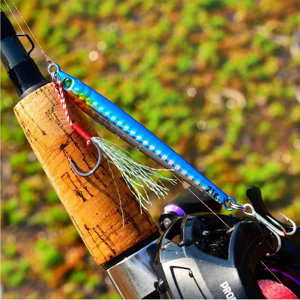 10pcs/lot Metal Casting Jigs 7g 10g 14g 17g 21g 28g 40g Shore Cast Jigging Fishing Lure Fish Sea Bass Artificial Bait Tackle