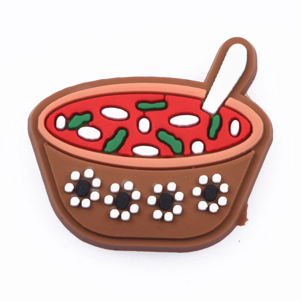 1 PCS Mexican Shoe Charms Sauce Drink Food Shoes Buckle Accessories for Clogs Sandals Wristband Decorations Kids Party Gifts