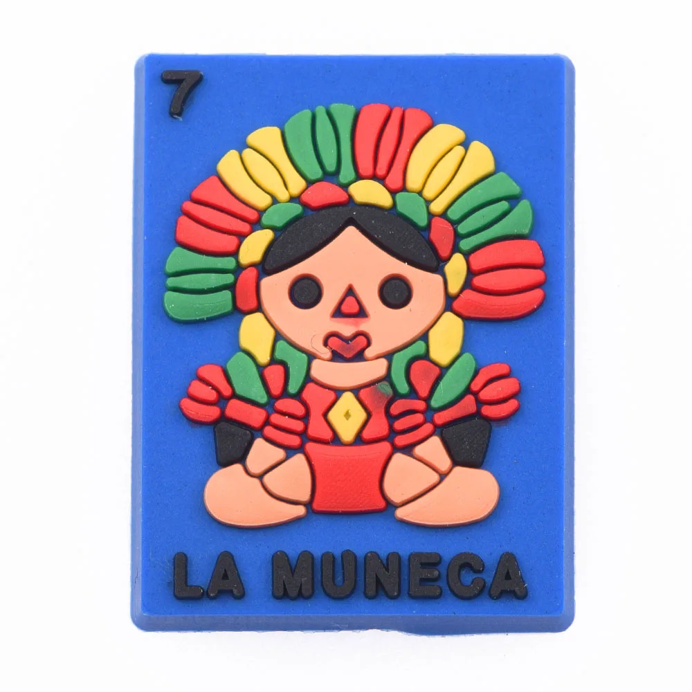 1 PCS Mexican Shoe Charms Sauce Drink Food Shoes Buckle Accessories for Clogs Sandals Wristband Decorations Kids Party Gifts