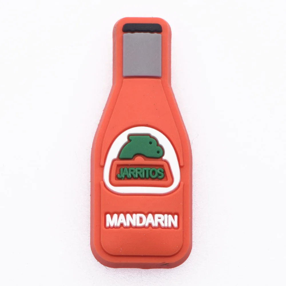 1 PCS Mexican Shoe Charms Sauce Drink Food Shoes Buckle Accessories for Clogs Sandals Wristband Decorations Kids Party Gifts