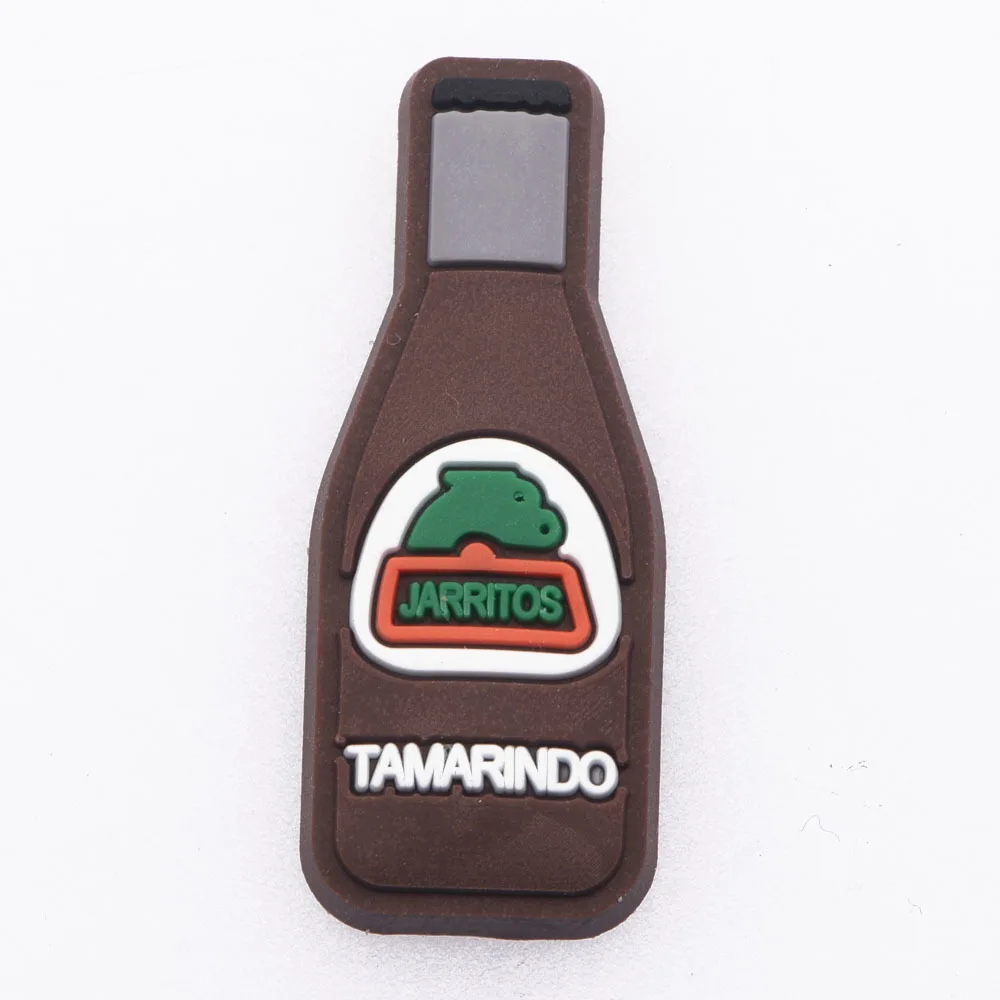 1 PCS Mexican Shoe Charms Sauce Drink Food Shoes Buckle Accessories for Clogs Sandals Wristband Decorations Kids Party Gifts
