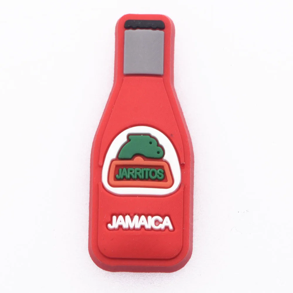 1 PCS Mexican Shoe Charms Sauce Drink Food Shoes Buckle Accessories for Clogs Sandals Wristband Decorations Kids Party Gifts