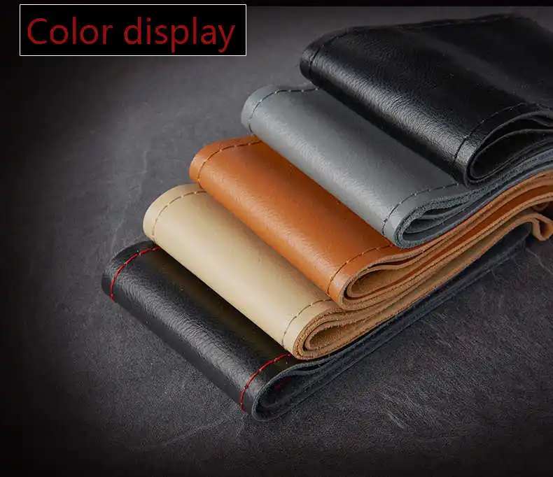 40CM 42CM 45CM 47CM 50CM Car Truck Extra Large Artificial Leather Steering Wheel Braid Cover Universal Auto Interior Accessories