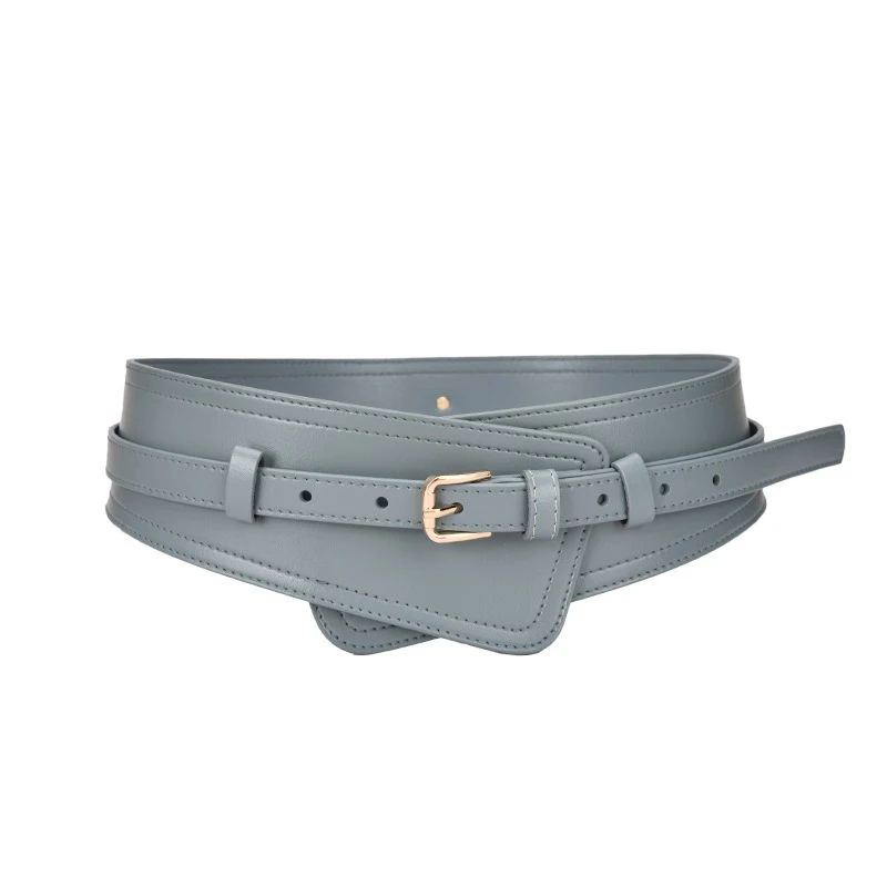 Fashion Wide Women Belts Designer Women Real Leather Belt Metal Pin Buckles Female Soft Comfortable ClothesWaistbandsAccessories