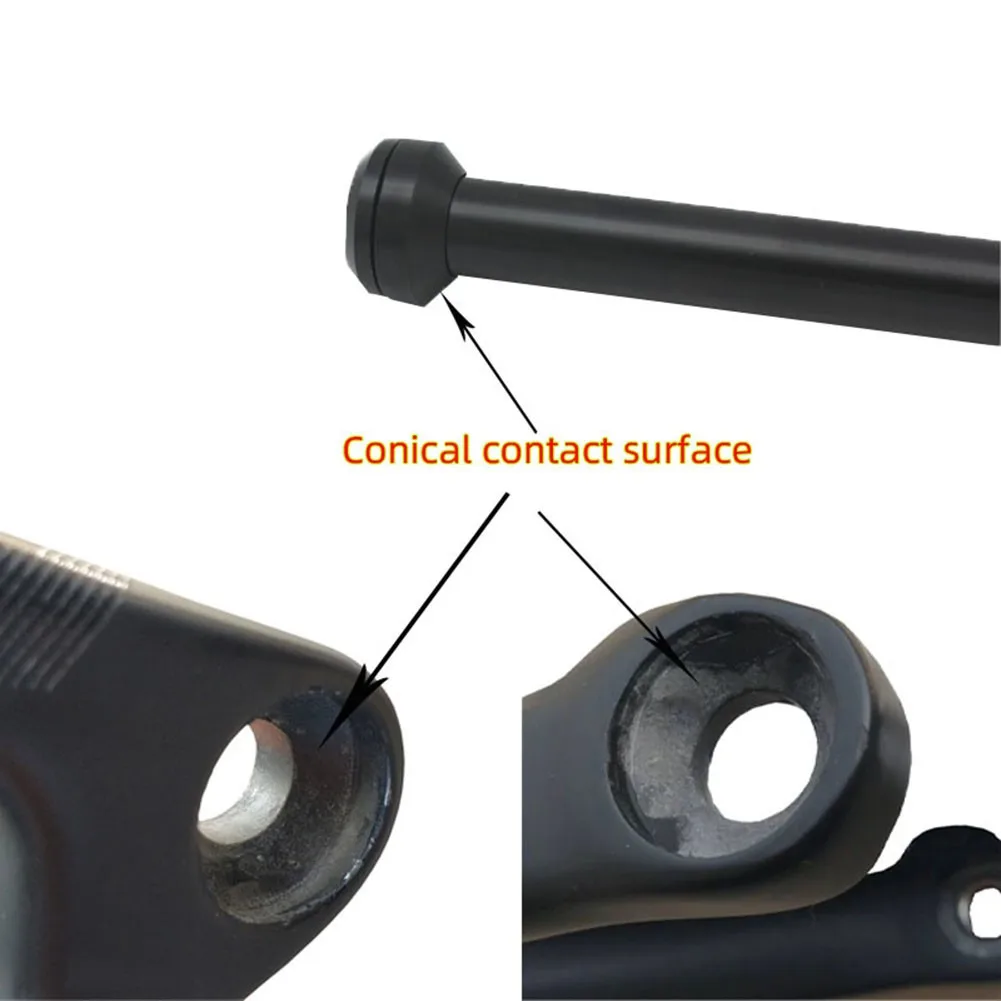 1x Thru Axle Lever 32g/44g Aluminum Alloy Black For Boost BMC Cube GHOST 1* 100x12mm/142x12mm/148x12mm