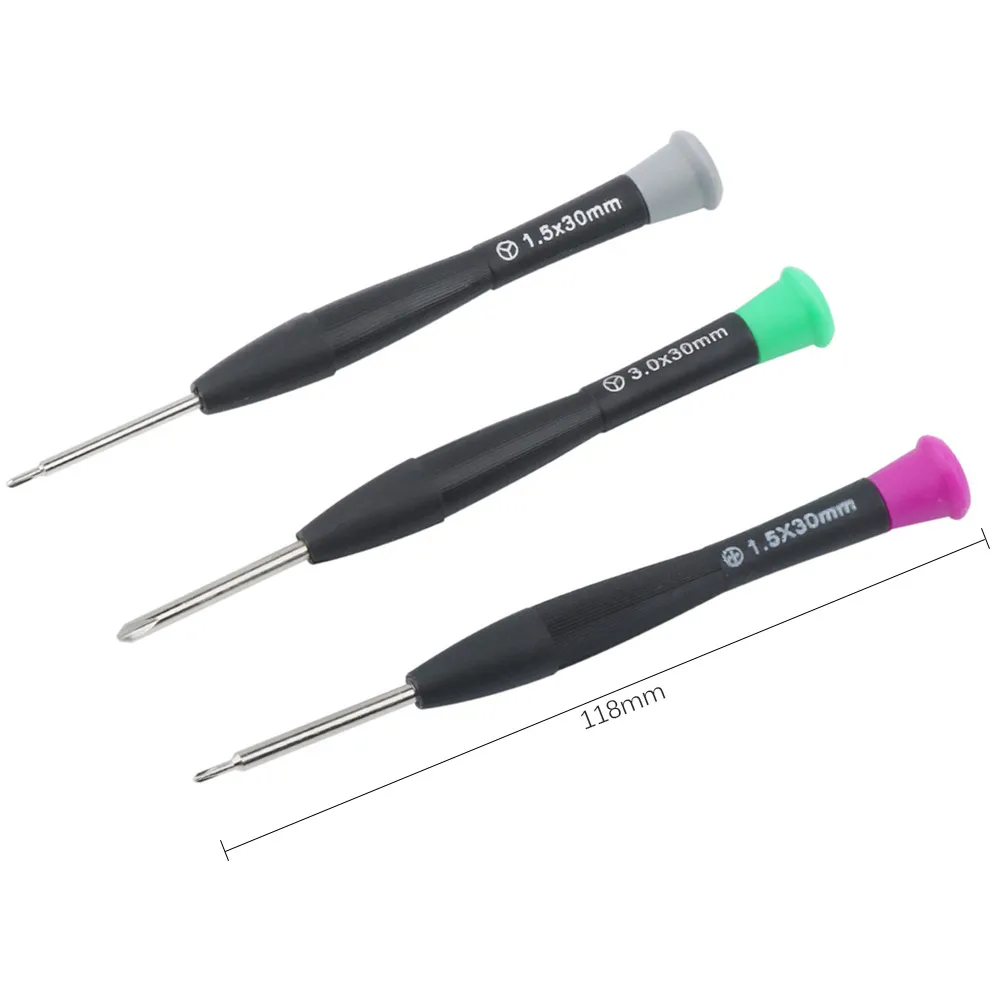 Y00 Y1 Triwing Screwdriver PH000 Phillips Screwdriver Precision Tweezers Spudger Tool Kit for Nintendo Switch Joycon Wii GBA 3DS
