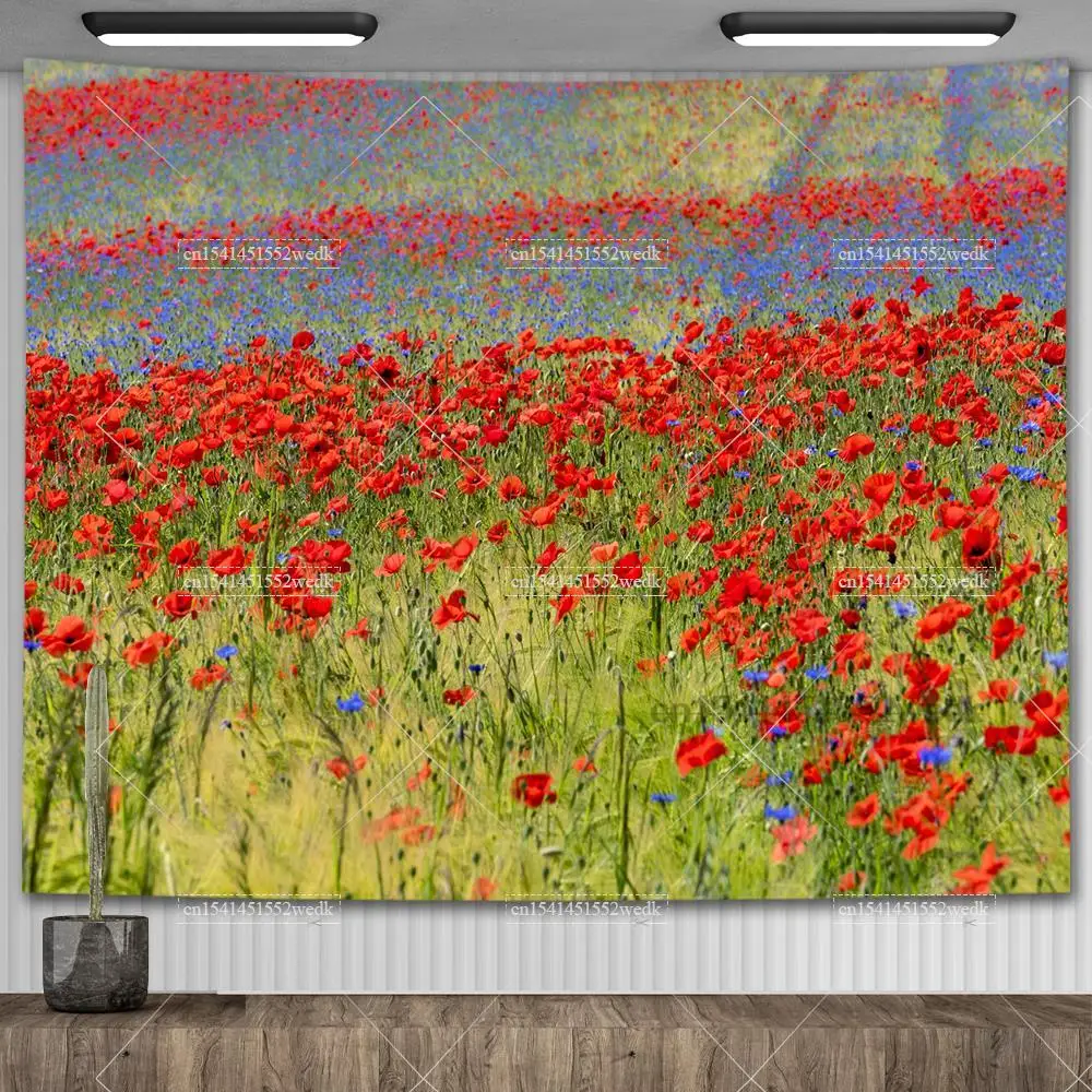 Claude Monet Water Lily Oil Painting Tapestry Wall Hanging Aesthetic Room Decor Artwork Landscape Tapestry Bedroom Decoration