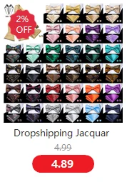 Jacquard Paisley Floral Dots Striped Silk Mens Bowtie Adjustable Self Bow Tie Hankerchief Cufflinks Set for Men Wedding Business