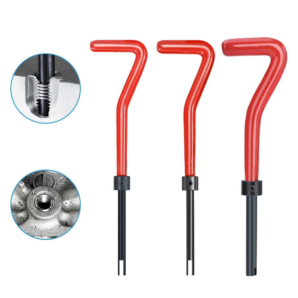 XUCHUAN 1PCS Thread Repair Set Metric M2-M16 For Restoring Damaged Threads Repair Tools Screw Thread Inserts