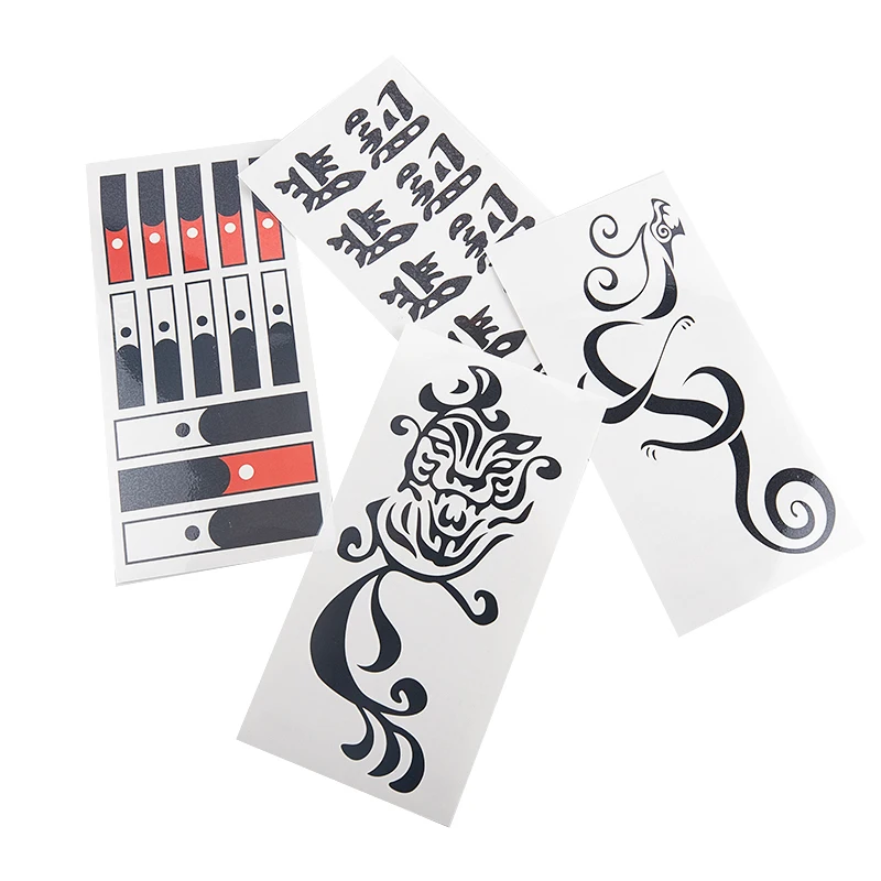 Anime Tokyo Revengers Tattoo Stickers Draken Cosplay Sticker Ken Ryuguji Waterproof Tattoo Sticker Cosplay Halloween Accessories