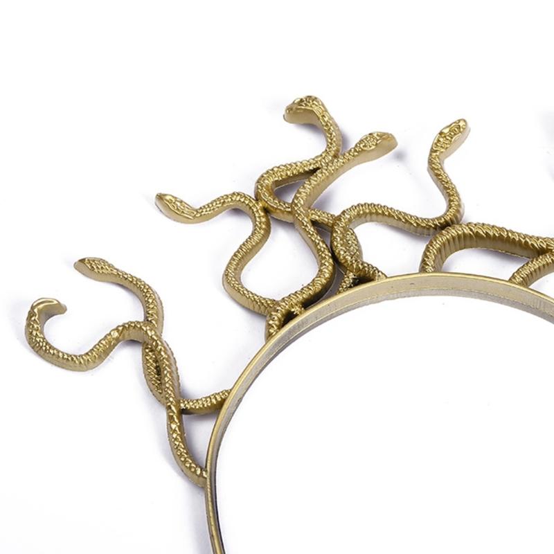 Vintage Medusa Snake Costume Headband halloween Medusa Headband Cosplay Dressup Halloween Costume Party Masquerade Party