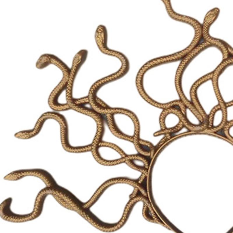 Vintage Medusa Snake Costume Headband halloween Medusa Headband Cosplay Dressup Halloween Costume Party Masquerade Party