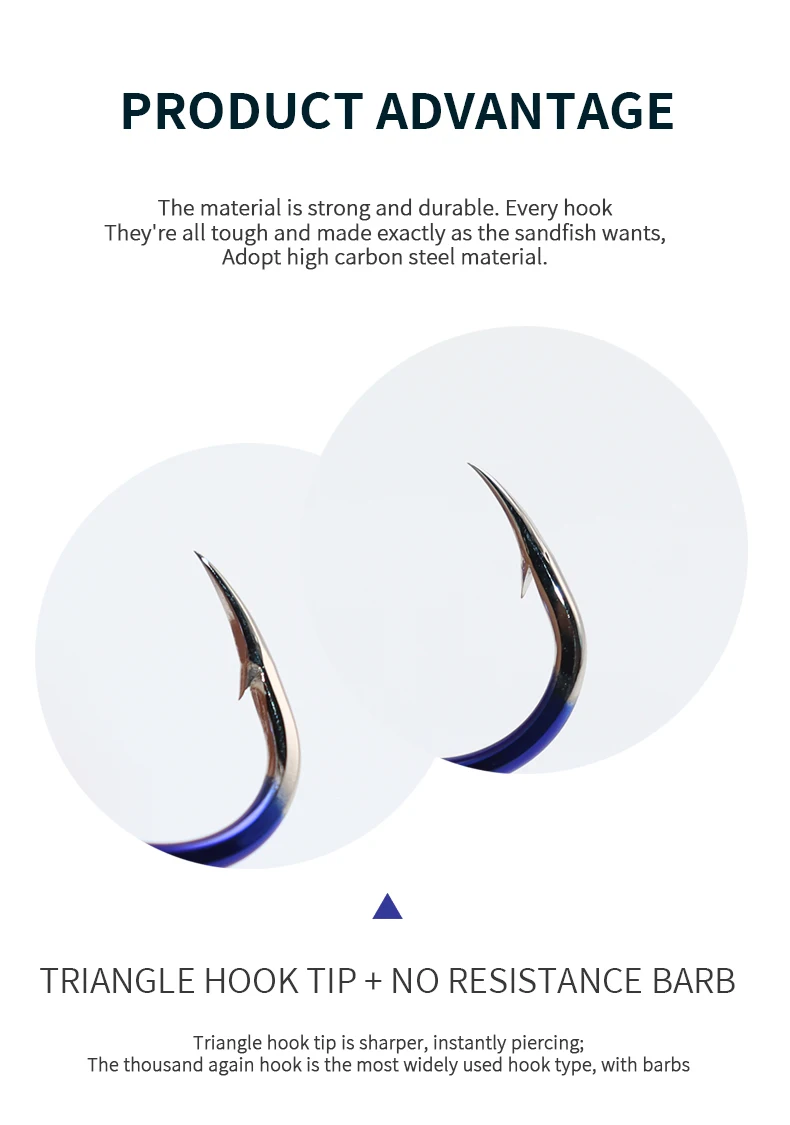 ZYZHE Fishing Hooks 12 Sizes High Carbon Steel Sharp Offset Hook Point Universal Circle Saltwater Freshwater CHINU Hooks