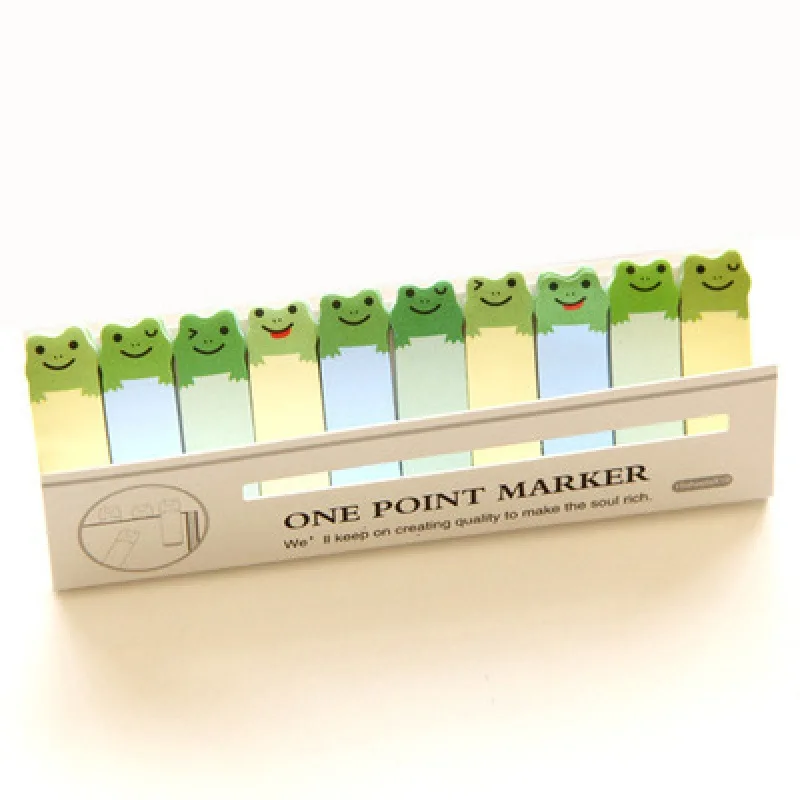 Korean Stationery Cartoon Animal Cute Sit N Times Paste Personality Mini Note Post Sticky Notes Cute Stationary Supplies