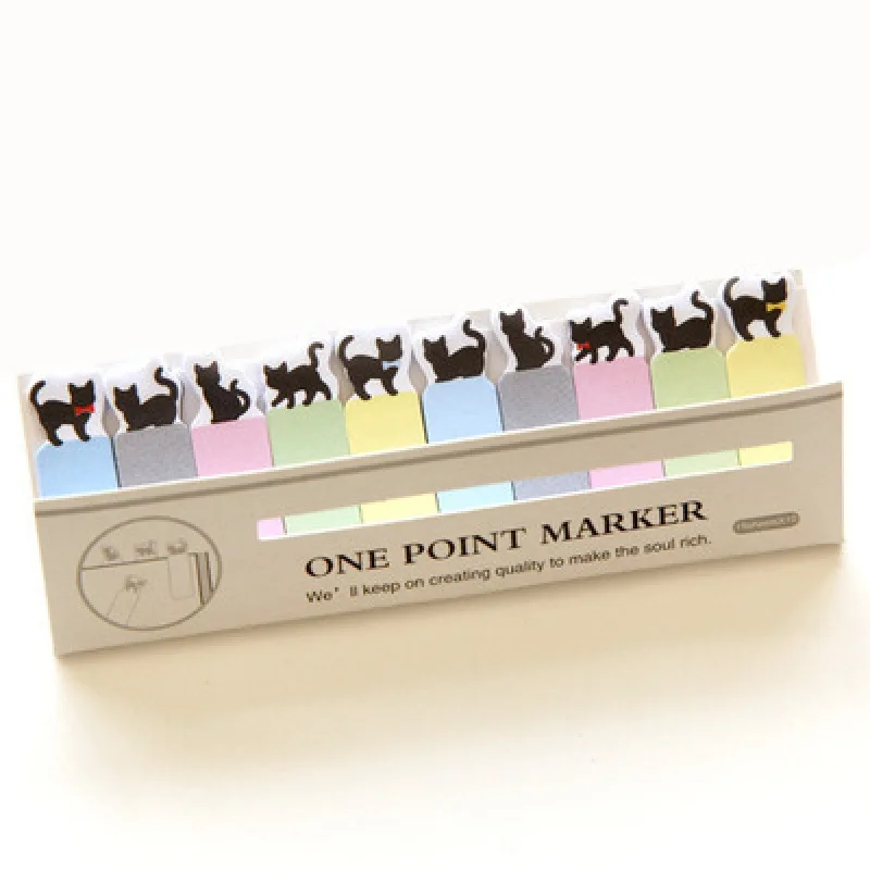 Korean Stationery Cartoon Animal Cute Sit N Times Paste Personality Mini Note Post Sticky Notes Cute Stationary Supplies