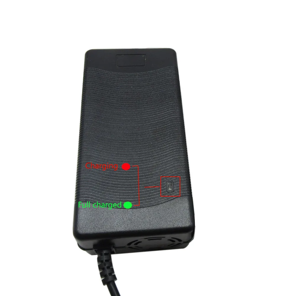 36V 5A Lead Acid Charger 36 Volt 5A 30AH 50AH Battery Fast Chargers 43.2V IEC 3Pin XLRM GX16 Connector