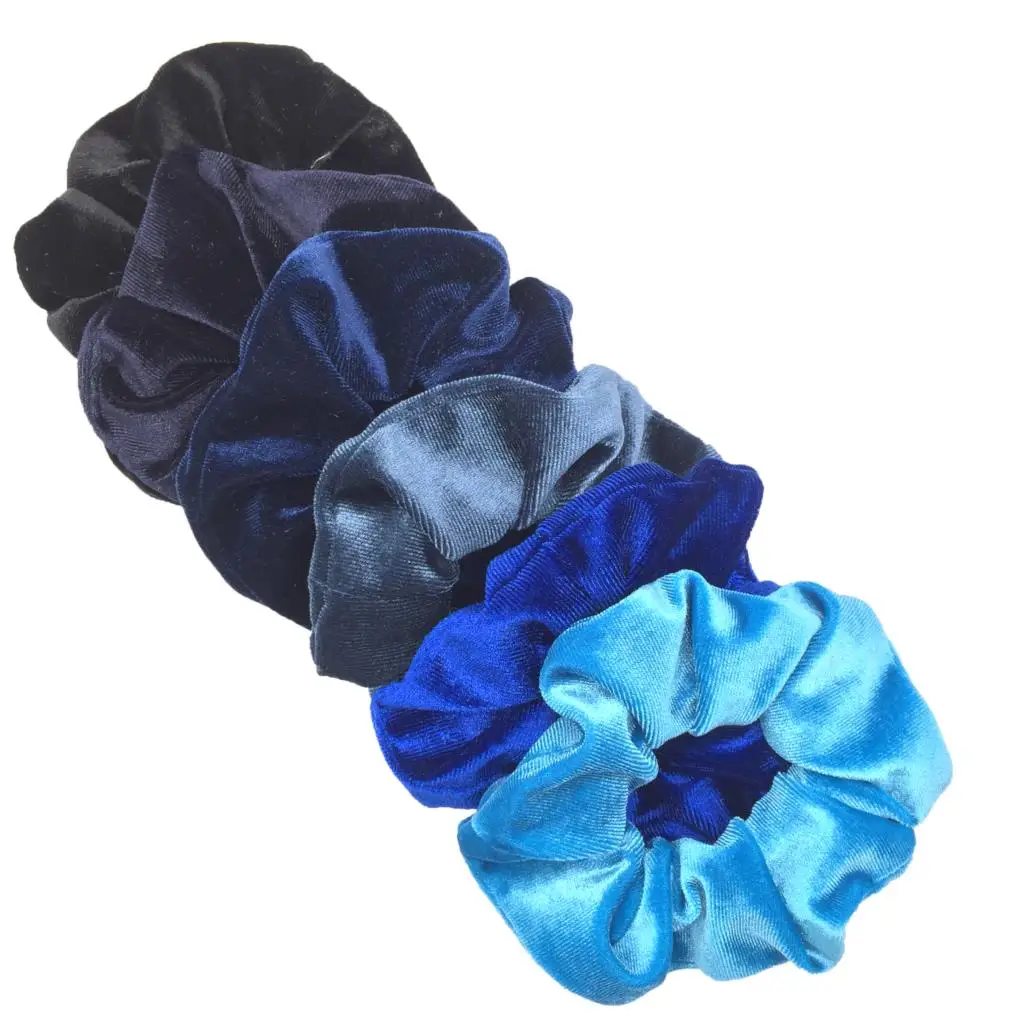 6pcs/lot Hair Scrunchies Accessories Elastic Band Holder Headwear Ties Tie Dye Color Leopard Velvet Neon Women Girls Scrunchy