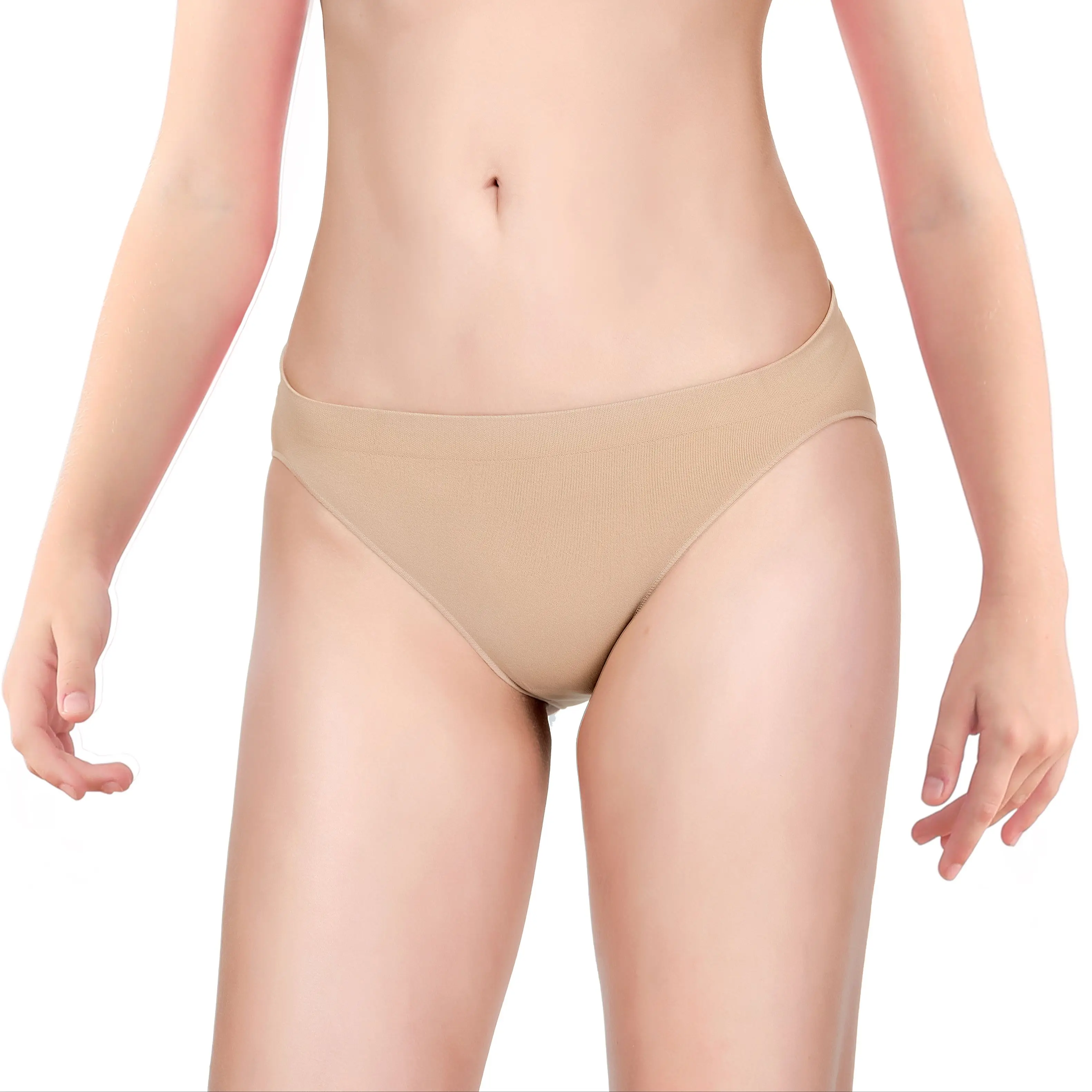 Girls Professional Dance Ballet Briefs Adult Gymnastics High Cut Underwear