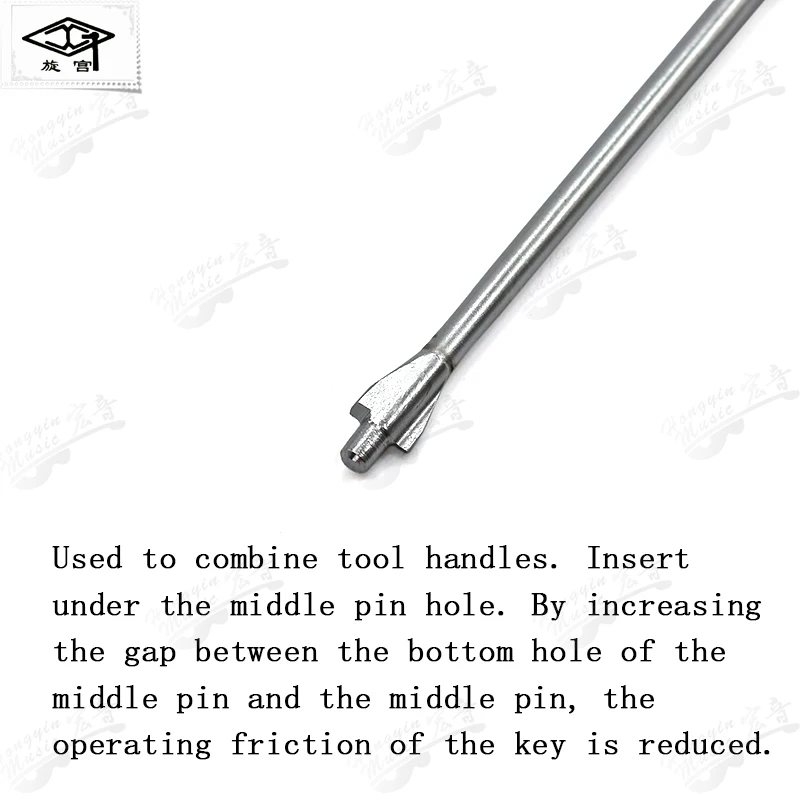 Piano repair tuning tool card nail wrench 1520 combination adjustment keyboard wood top column round square nail wrench tool