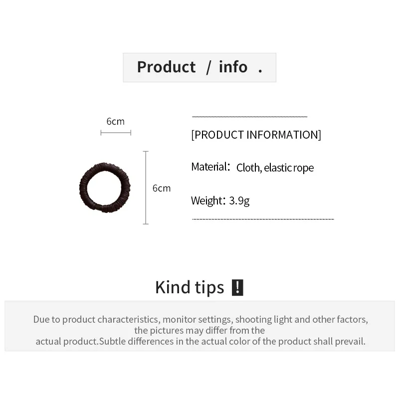 Fresh High Ponytail Simple Elastic Silk Scrunchie for Women Girl Personality Satin Hair Rope Commuter Fashion Hair Accessories M