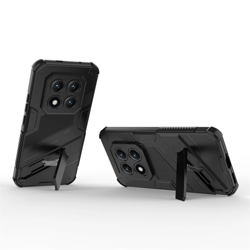 Note15 Pro+ Case Car Magnetic Armor Shockproof Stand Phone Cases for Xiaomi Redmi Note 15 Pro Plus Note15Pro Plus 5G Back Cover