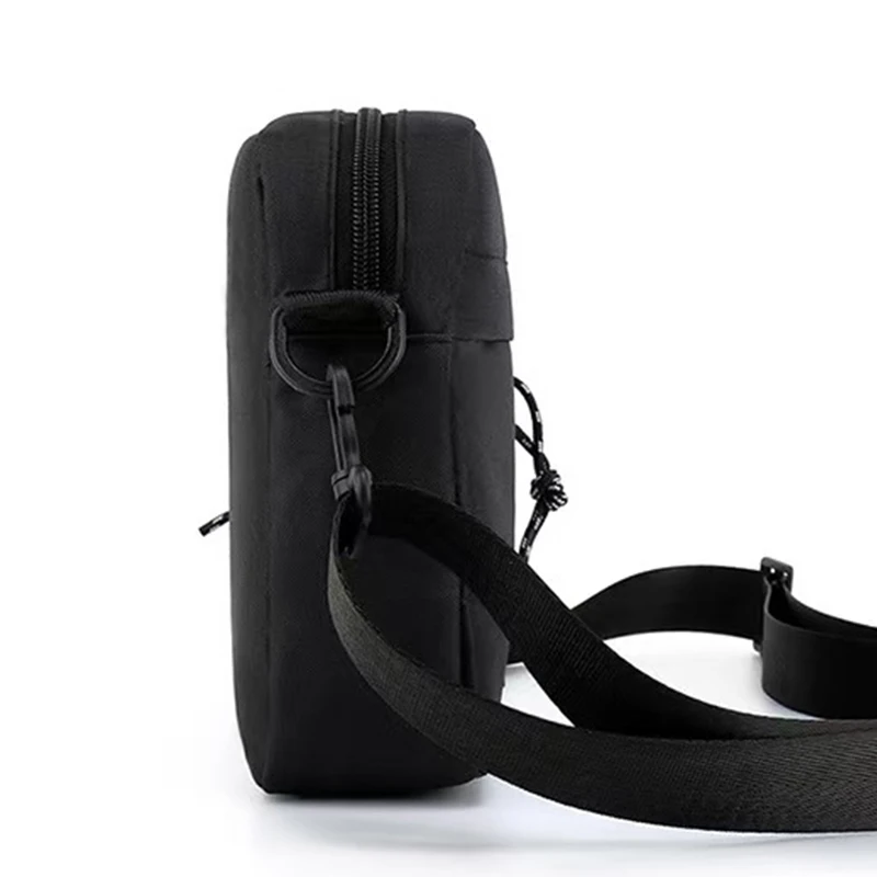 Men's Bag, Available in Single Shoulder or Cross-Body Design, Suitable for Daily Use during School Made of Nylon Material