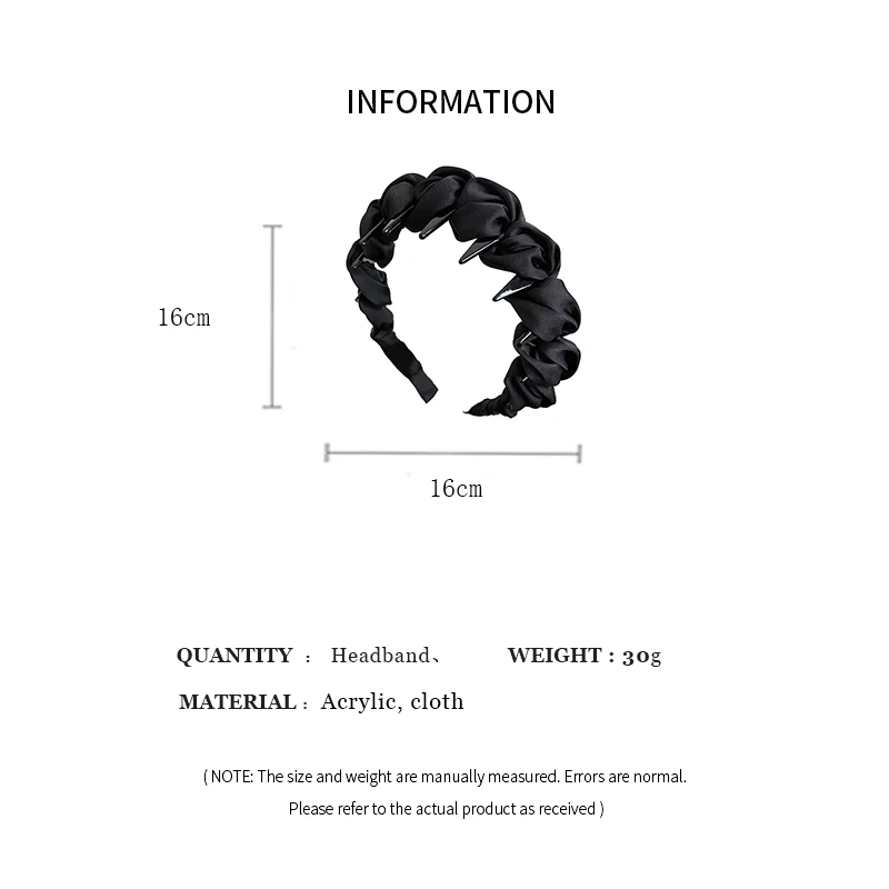 Practical Versatile Fabric Headband Women's High Skull Top Hairline Wrapping Hair Hoop Face Wash Hair Bundle Stylish 2026 New