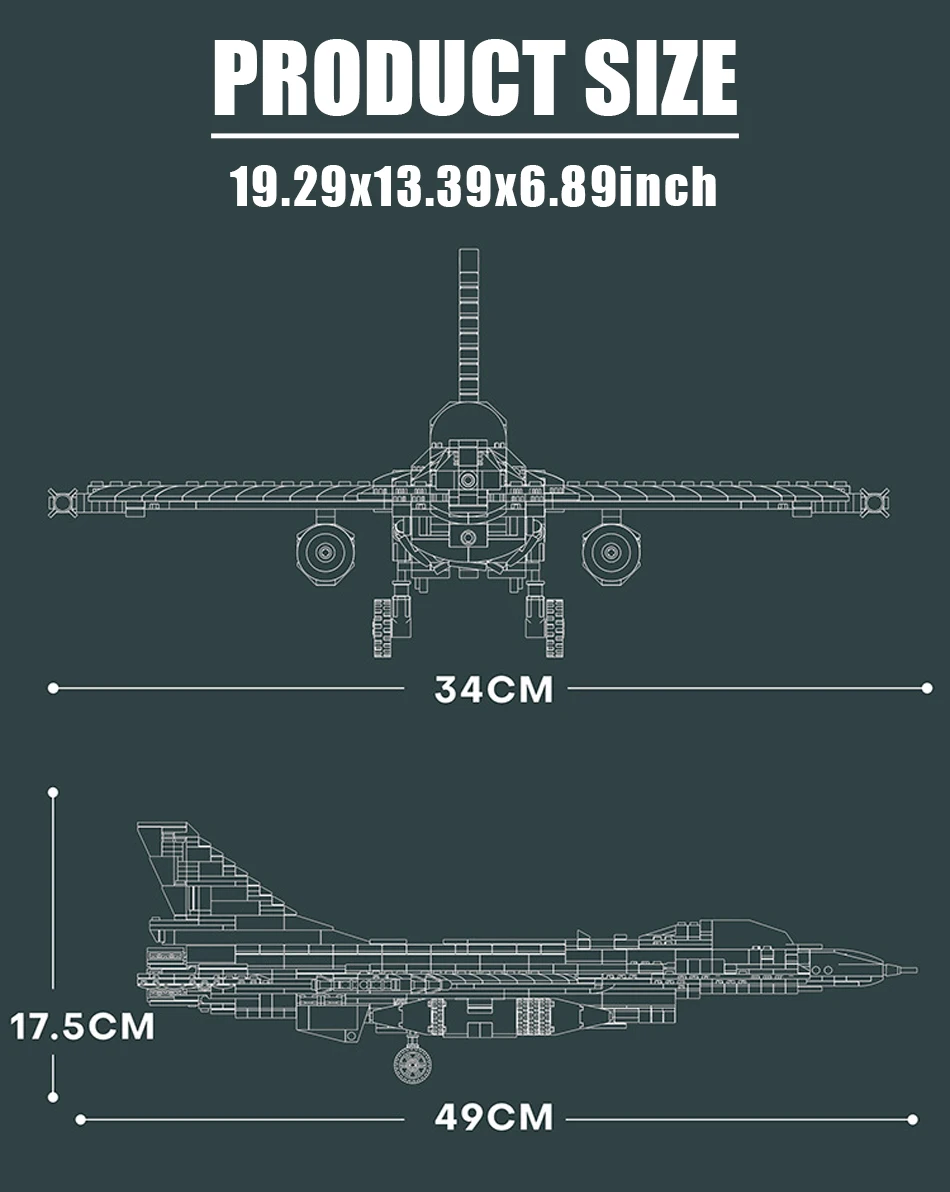 MOC Military Series Jump Jets F14 F16 F18 F22 F35 Aircraft Building Blocks War Fighter Model Bricks Toys For Childrens Boy Gifts