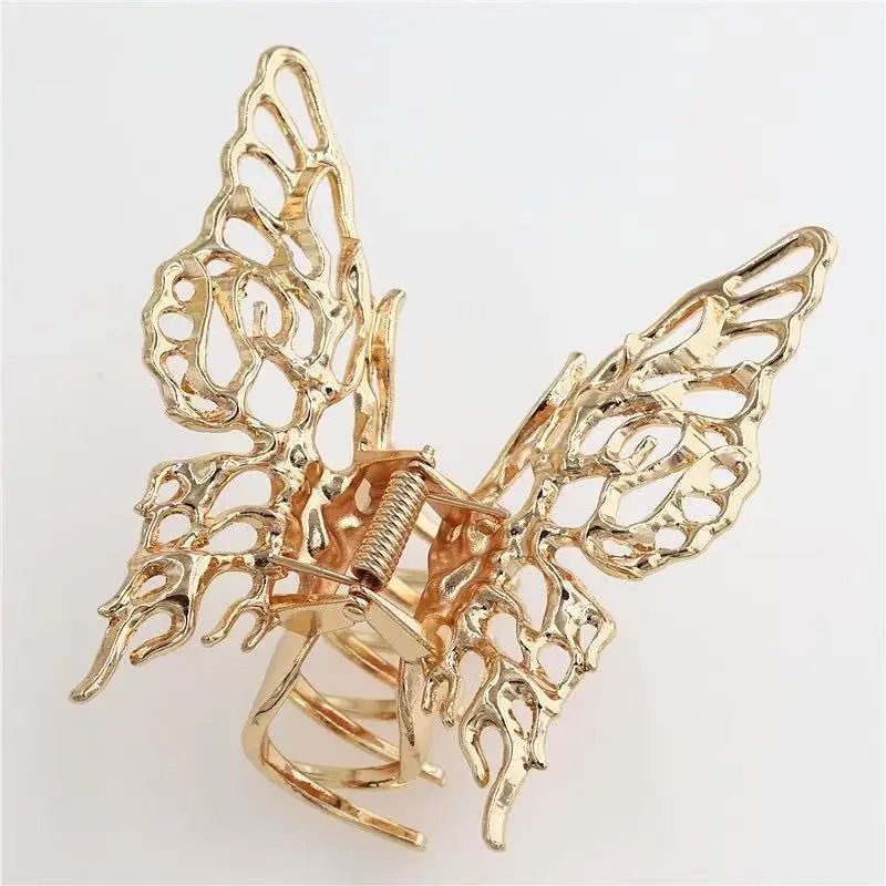 The 1PC alloy butterfly elegant back head gripper is suitable for daily holiday gifts