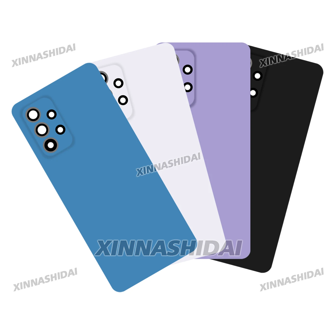 New Battery Cover for Samsung Galaxy A52 Back Cover Case Housing Cover Repair Parts Battery Cover Door