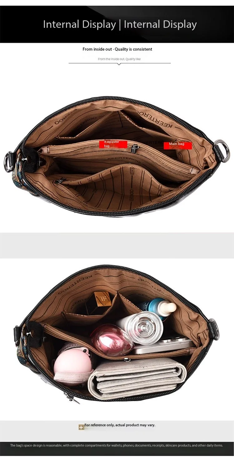 Luxury Brand Women PU Leather Messenger Bag Large Capacity Single Shoulder Crossbody Bag Soft Leather Handbag Fashion Female Gif