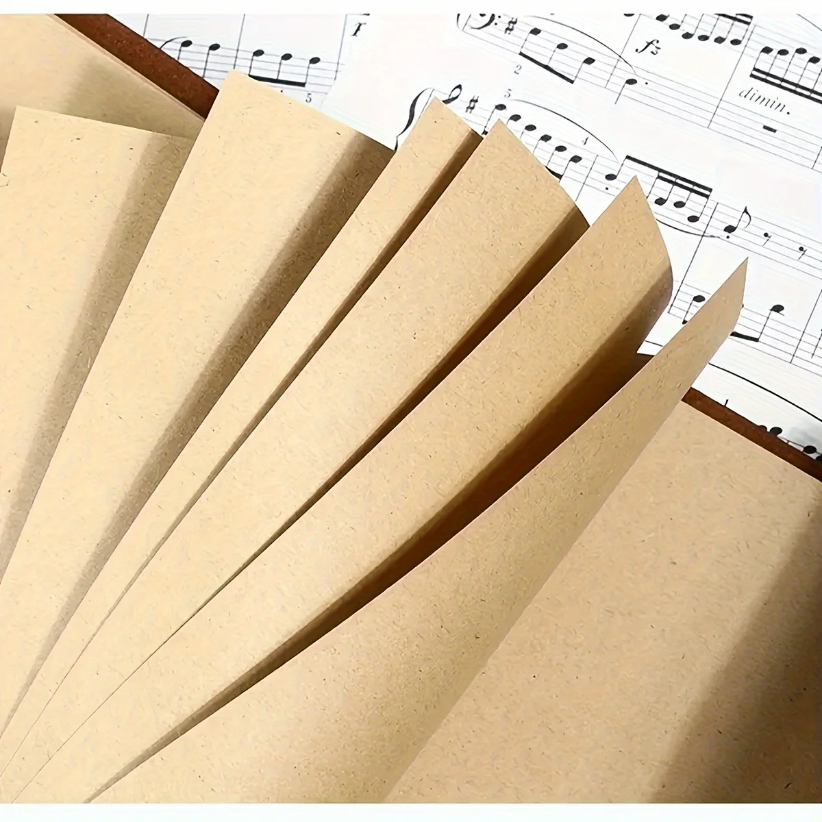 Vintage Leaf Hand Book Faux Leather Notebook - 75 Sheets Kraft Paper Leather Bound Daily Notepad for Lined Paper